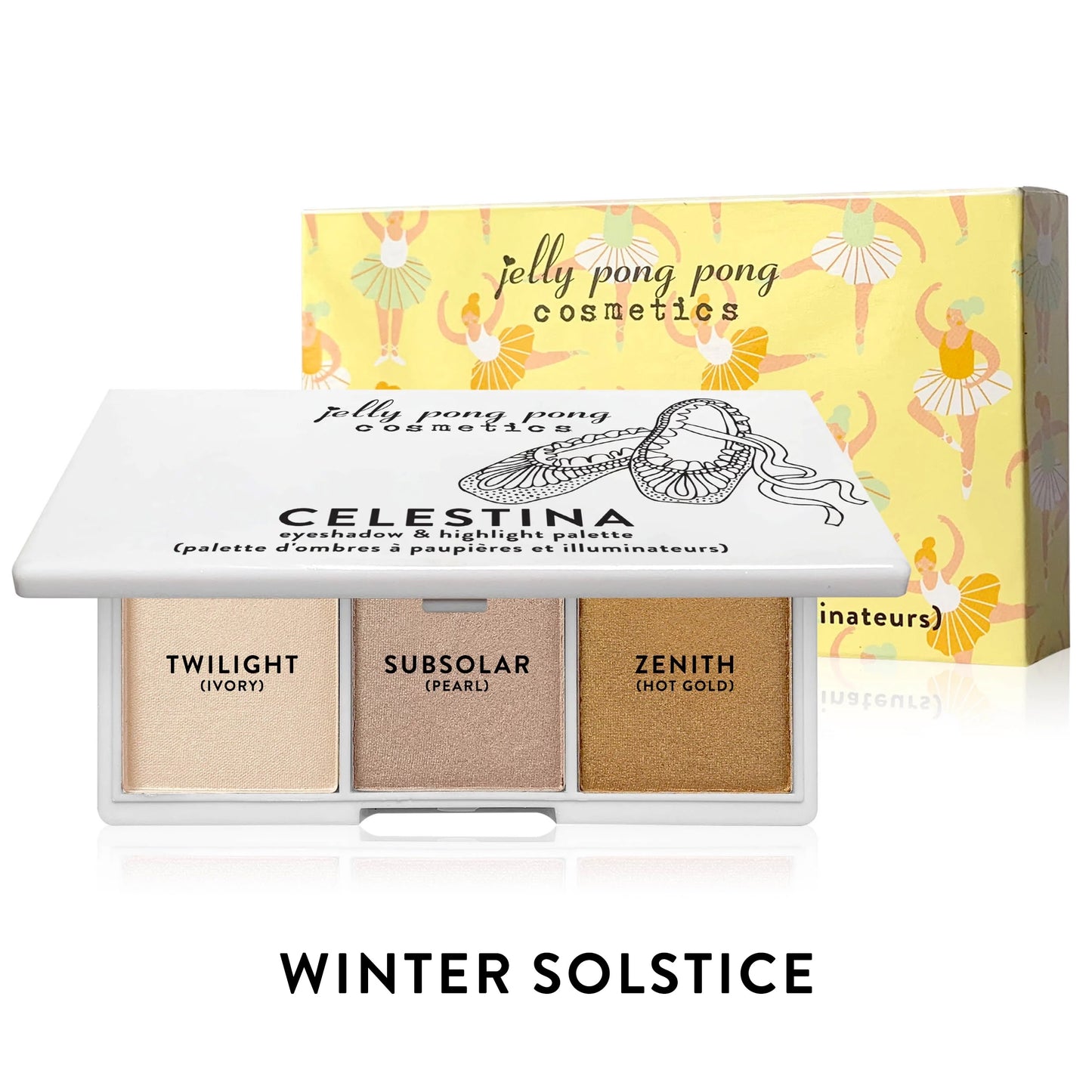 Celestina - Eyeshadow & Highlight Palette