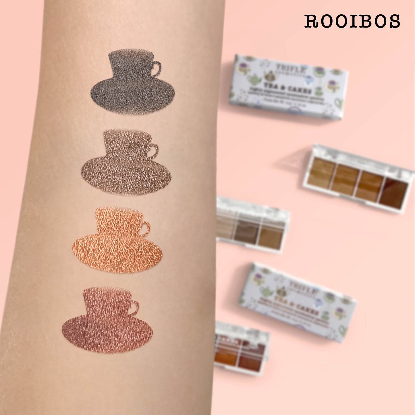 Tea & Cakes - Highly Pigmented Eyeshadow Palette