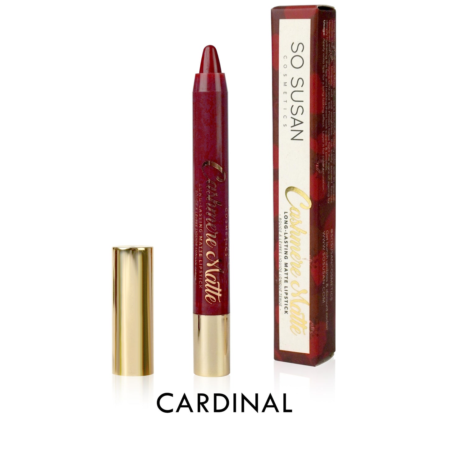 Cashmere Matte - Long-Lasting Matte Lipstick