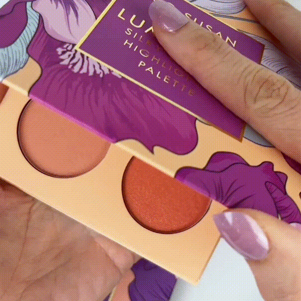 Lumipeche - Silky Blush & Highlighter Palette