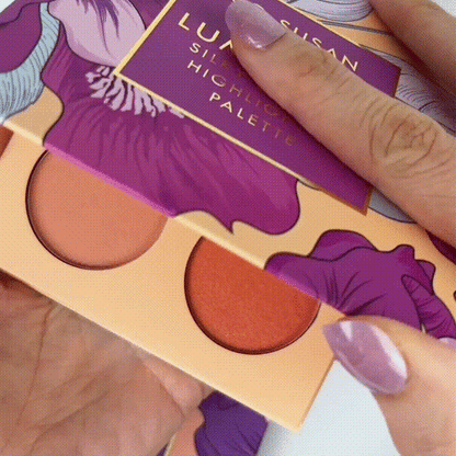 Lumipeche - Silky Blush & Highlighter Palette