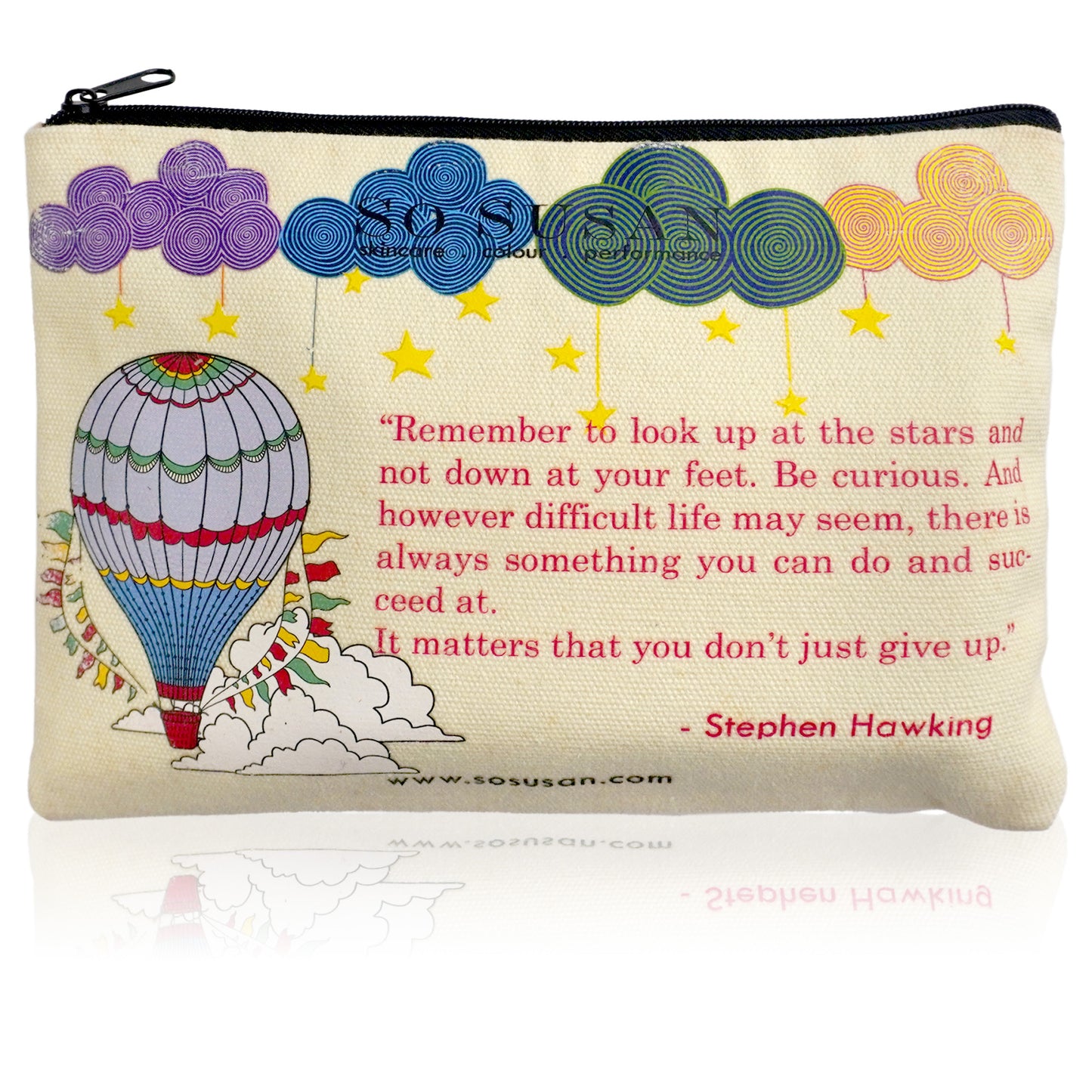 Eco-Chic Canvas Makeup Bag - I Love Chasing Wonder