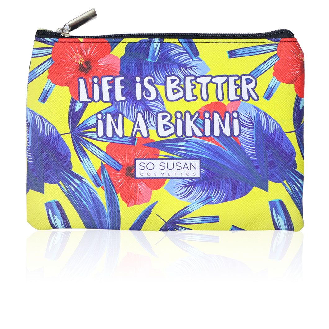 Limited-Edition Makeup Bag - Life Is Better In A Bikini