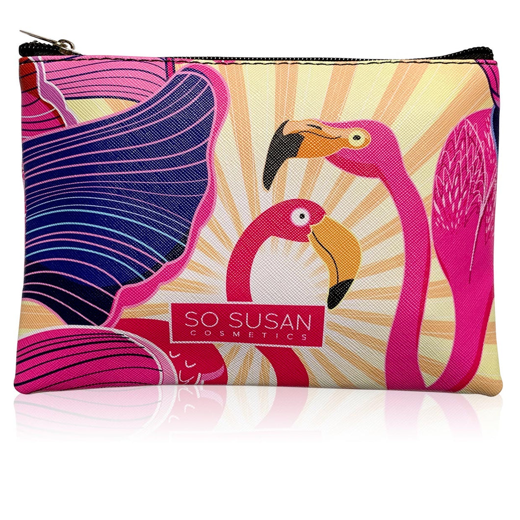 Limited-Edition Makeup Bag - Pink Flamingo