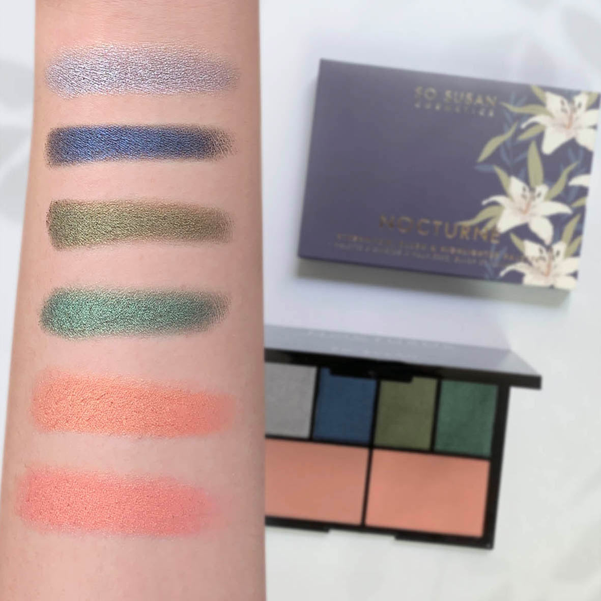 Nocturne - Eyeshadow, Blush & Highlighter Palette