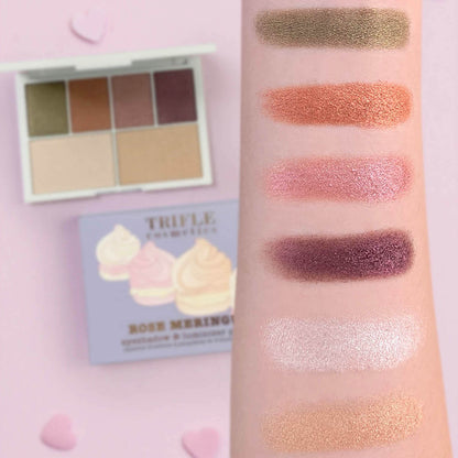 Rose Meringue Palette - Eyeshadow & Luminizer palette